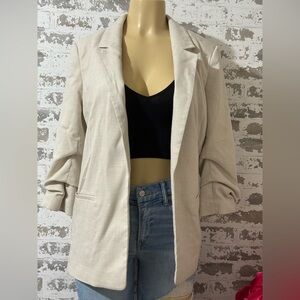 H&M Beige Blazer for Women